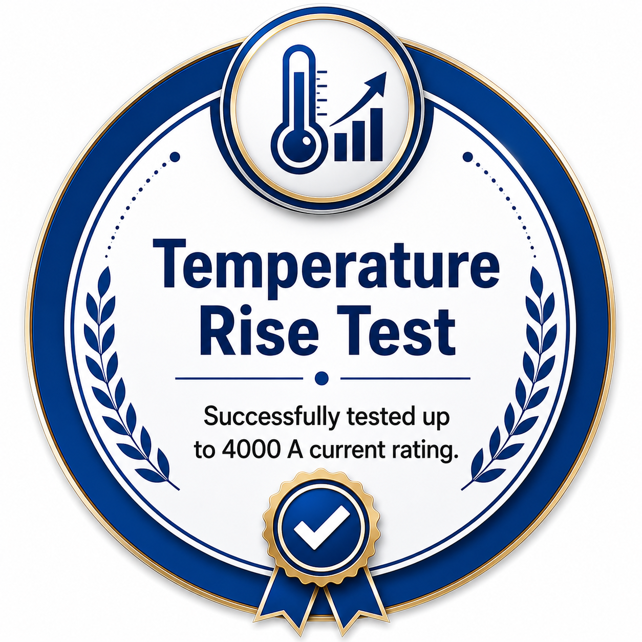 Temperature Rise Test – 4000 Amp