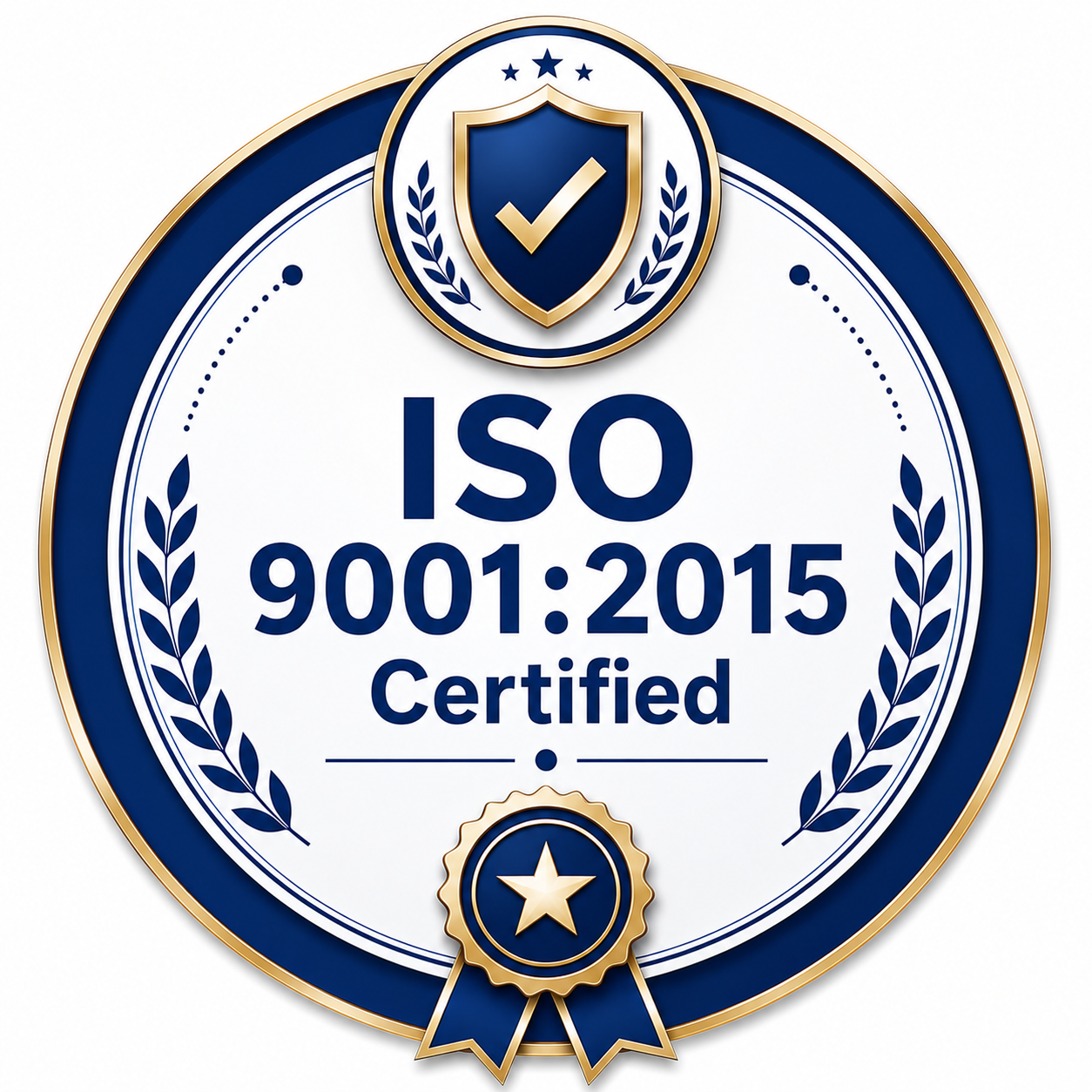 ISO 9001:2015 Certified Company